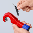 Труборіз Knipex TubiX® для мідних, латунних та нержавіючих труб, 6-35мм, 90 31 02 BK. Фото-12