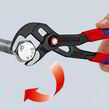 Високотехнологічні сантехнічні кліщі Knipex Cobra® QuickSet фосфатированные, сірого кольору 300 mm Knipex 87 21 300. Фото-2