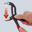 Високотехнологічні сантехнічні кліщі Knipex Cobra® QuickSet фосфатированные, сірого кольору 300 mm Knipex 87 21 300. Фото-4