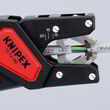 Автоматический инструмент для удаления изоляции с круглых кабелей Knipex 12 74 180 SB. Фото-5