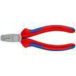 Инструмент для обжима контактных гильз 145 mm Knipex 97 62 145 A. Фото-3
