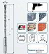 Бур для бетона SDS-plus, ALPEN F4, 2 режущие кромки, INP, L=160/100, Ø16.0 0076901600100. Фото-2