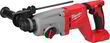 Перфоратор акумуляторний Milwaukee M18 BLHACD26-0 (4933492483). Фото-2