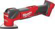 Инструмент многофункциональный аккумуляторный Milwaukee M18 FMT-0X (4933478491). Фото-3