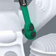 Трещотка с переключателем реверса WERA 8010 B Zyklop Comfort квадрат 3/8, 05005540001. Фото-3