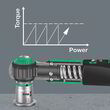 Динамометрический ключ с трещоткой и реверсом в наборе WERA Safe-Torque A 1 SHK Set 1, 05136073001. Фото-3