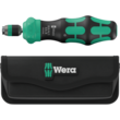 Викрутка з тріскачкою та бітами WERA Kraftform Kompakt 20 RA-R в сумці, 05051514001. Фото-2