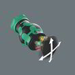 Ручка-битодержатель с трещоткой WERA Kraftform Kompakt Stubby RA 2, 05008892001. Фото-7