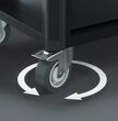 Візок інструментальний з нержавійки WERA 9706 Tool Rebel roller cabinet Stainless 2, 191 од. 05150136001. Фото-10