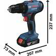 Дриль-шурупокрут Bosch GSB 183-LI Professional 06019K9102. Фото-3