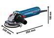 Болгарка Bosch GWS 12-125 Professional 06013A6101. Фото-2