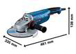 Болгарка Bosch GWS 27-230 J Professional 06018C5320. Фото-3