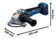 Болгарка Bosch GWS 18V-11 S Professiona 06019N4002. Фото-3