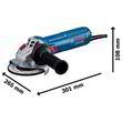 Болгарка Bosch GWS 12-125 S Professional 06013A6020. Фото-3