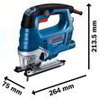 Электролобзик Bosch GST 750 Professional 06015B4121. Фото-3