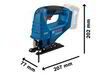 Акумуляторний лобзик Bosch GST 183-LI Professional 06015B7020. Фото-2