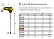 Викрутка TORX с L - подібною ручкою TTx27 Proxxon 22452. Фото-2
