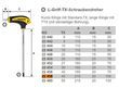 Викрутка TORX с L - подібною ручкою TTx45 Proxxon 22458. Фото-2
